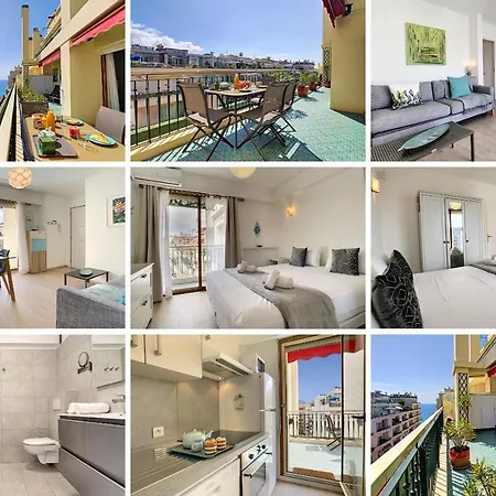 Nestor&jeeves - Sunrise Terrace - - Very Close Sea - Terrace 30m 尼斯
